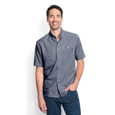 Orvis Men's Tech Chambray Short-Sleeve Work Shirt