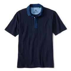 Orvis Angler's Indigo Colorblock Polo