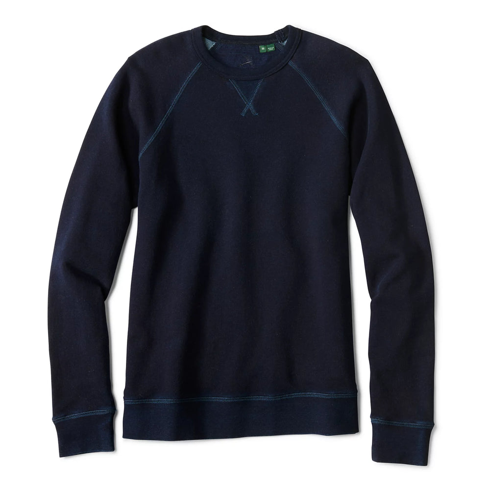Orvis Men's Indigo Crewneck Sweatshirt