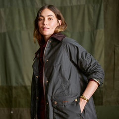 Orvis Barbour® Beadnell Waxed Long Jacket
