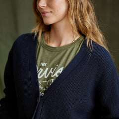 Orvis Ribbed Short Cardigan