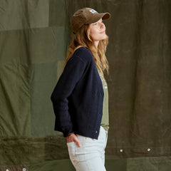 Orvis Ribbed Short Cardigan