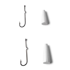 Orvis Popper Bodies with Hooks - Saltwater Popper Bodies with Size 2 and 2/0 Hooks