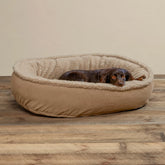 Orvis Orvis ComfortFill-Eco™ Wraparound Dog Bed with Fleece