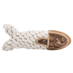 Orvis Rope Crunch Fish Dog Toy
