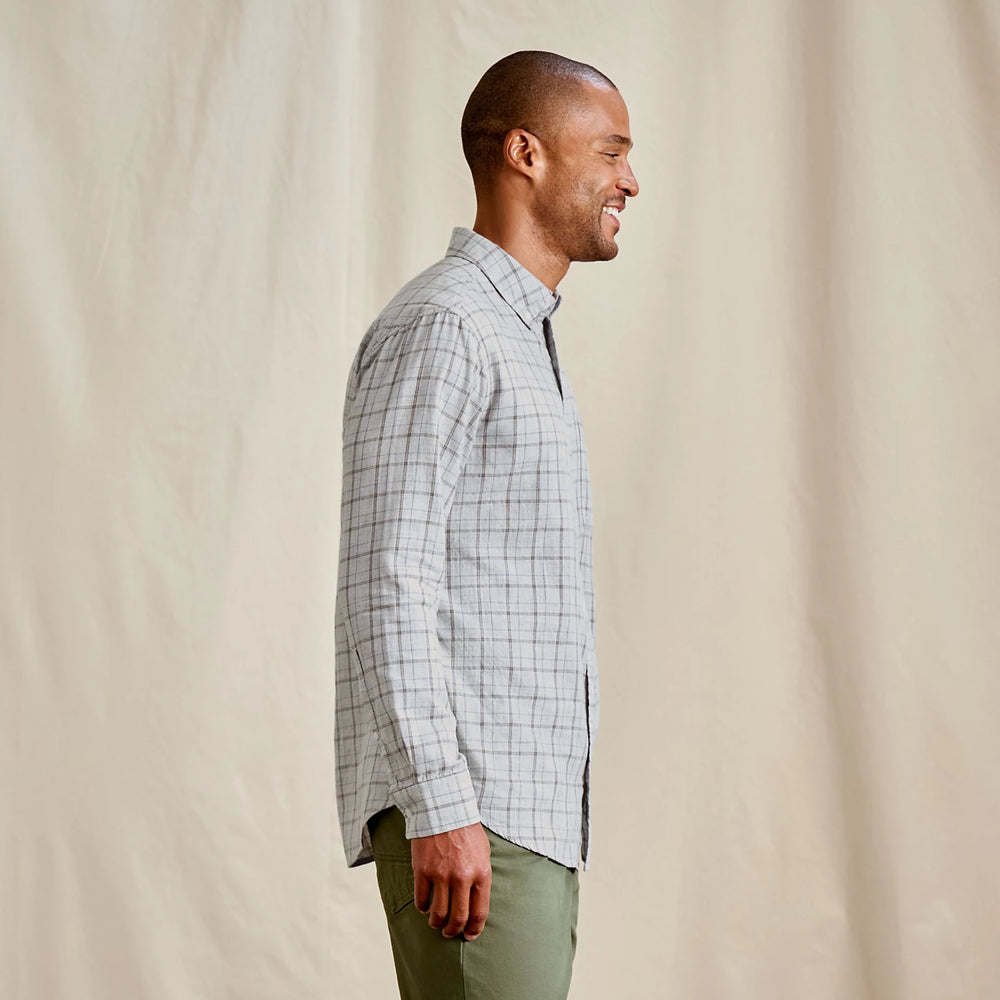 Orvis Men's Sunderland Brushed Twill Long-Sleeve Shirt