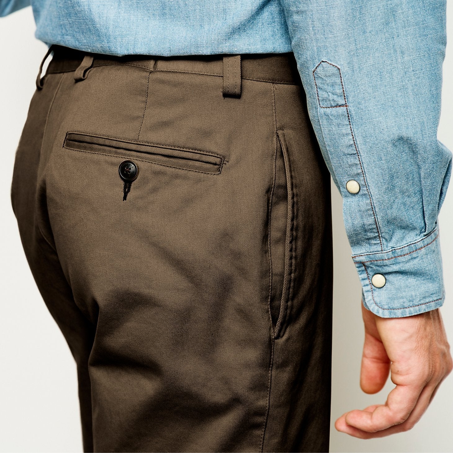 Orvis Ultimate Khakis Plain Front Pants