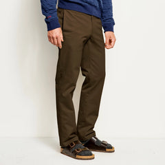 Orvis Ultimate Khakis Trim Fit Plain-Front Pants