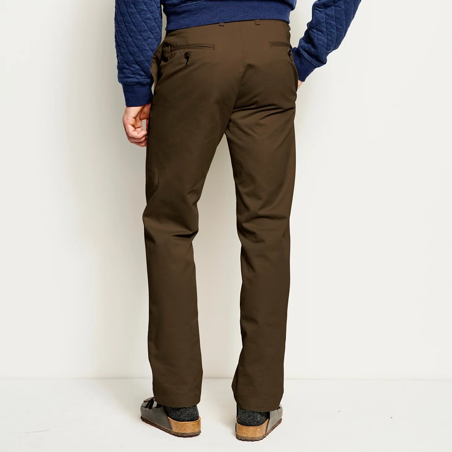 Orvis Ultimate Khakis Trim Fit Plain-Front Pants