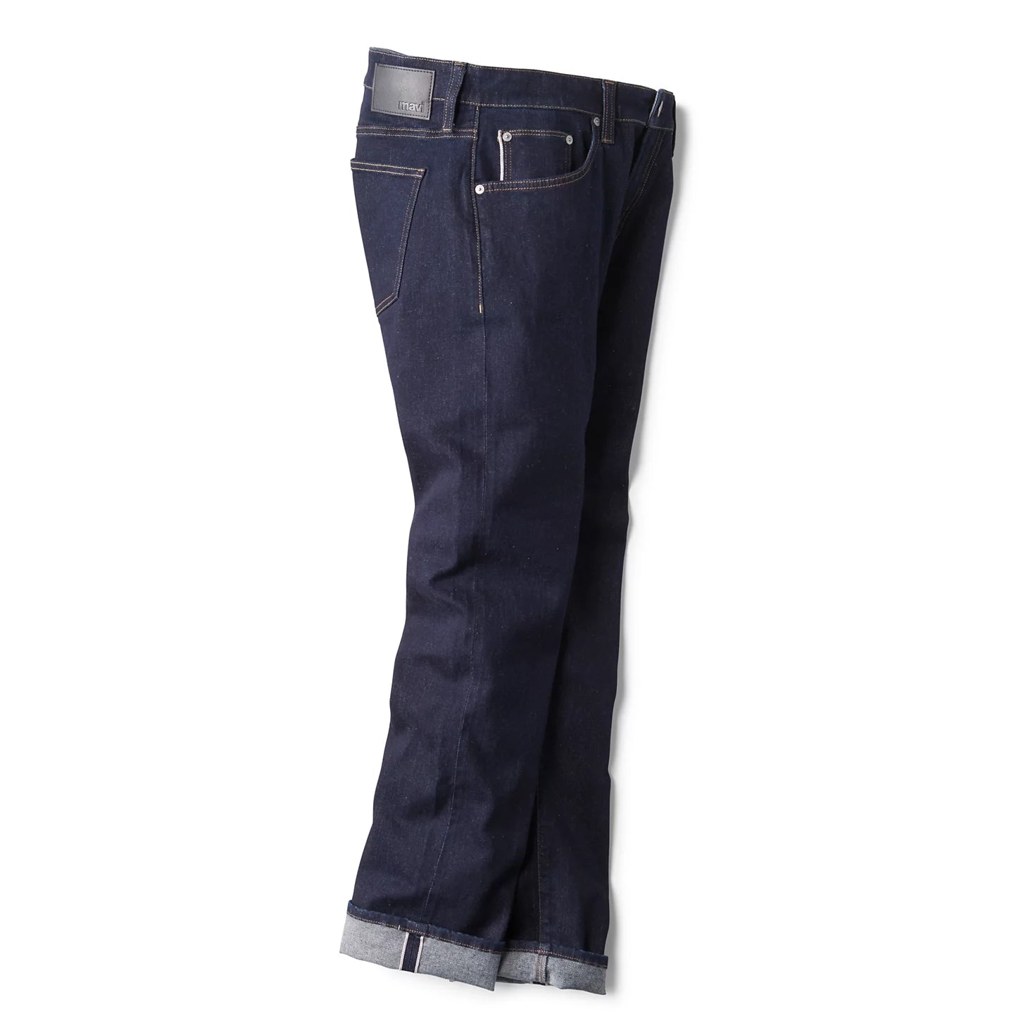 Orvis Mavi Marcus Organic Selvedge Denim Slim Straight Jeans