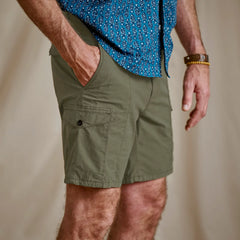 Orvis Men's 1856 Stretch Poplin Cargo Shorts