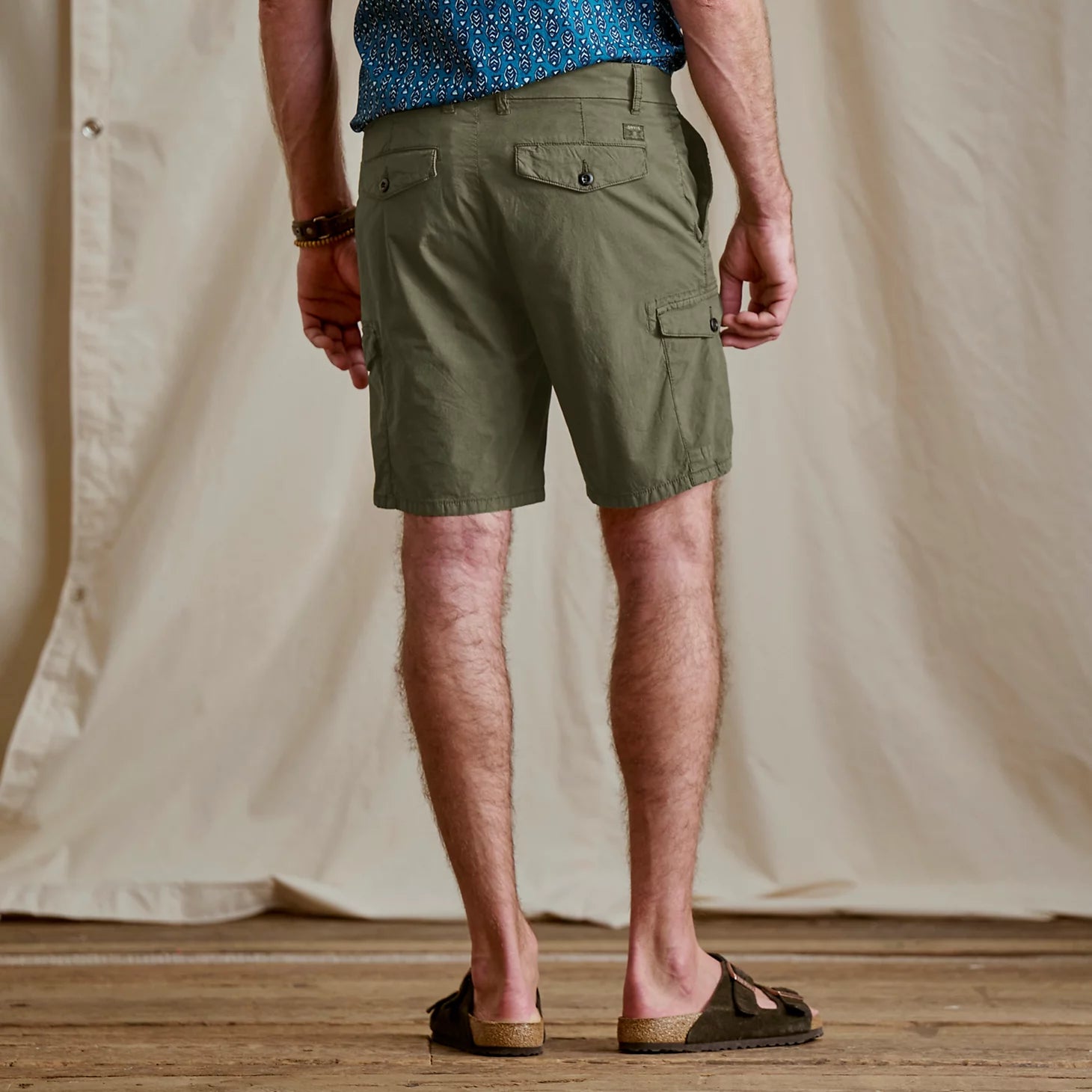 Orvis Men's 1856 Stretch Poplin Cargo Shorts