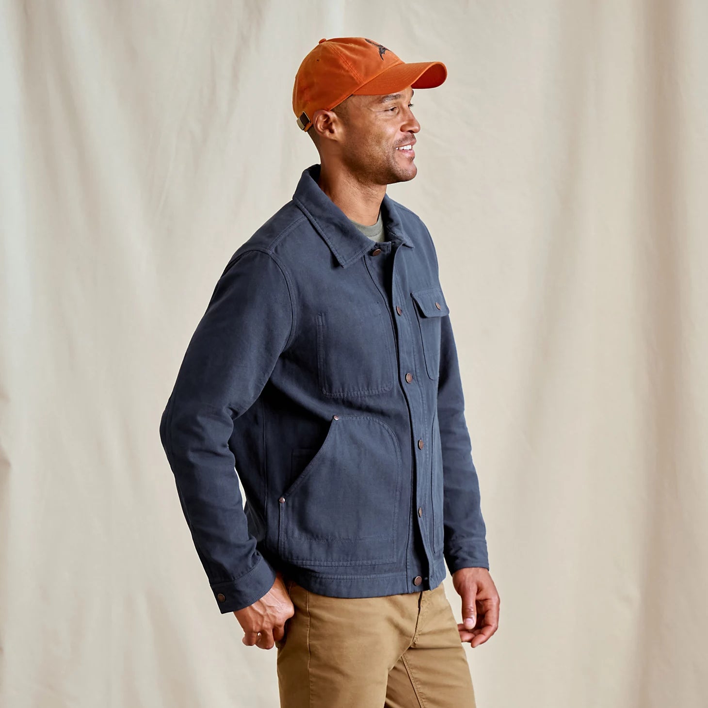 Orvis Garment-Dyed Hemp-Blend Utility Jacket