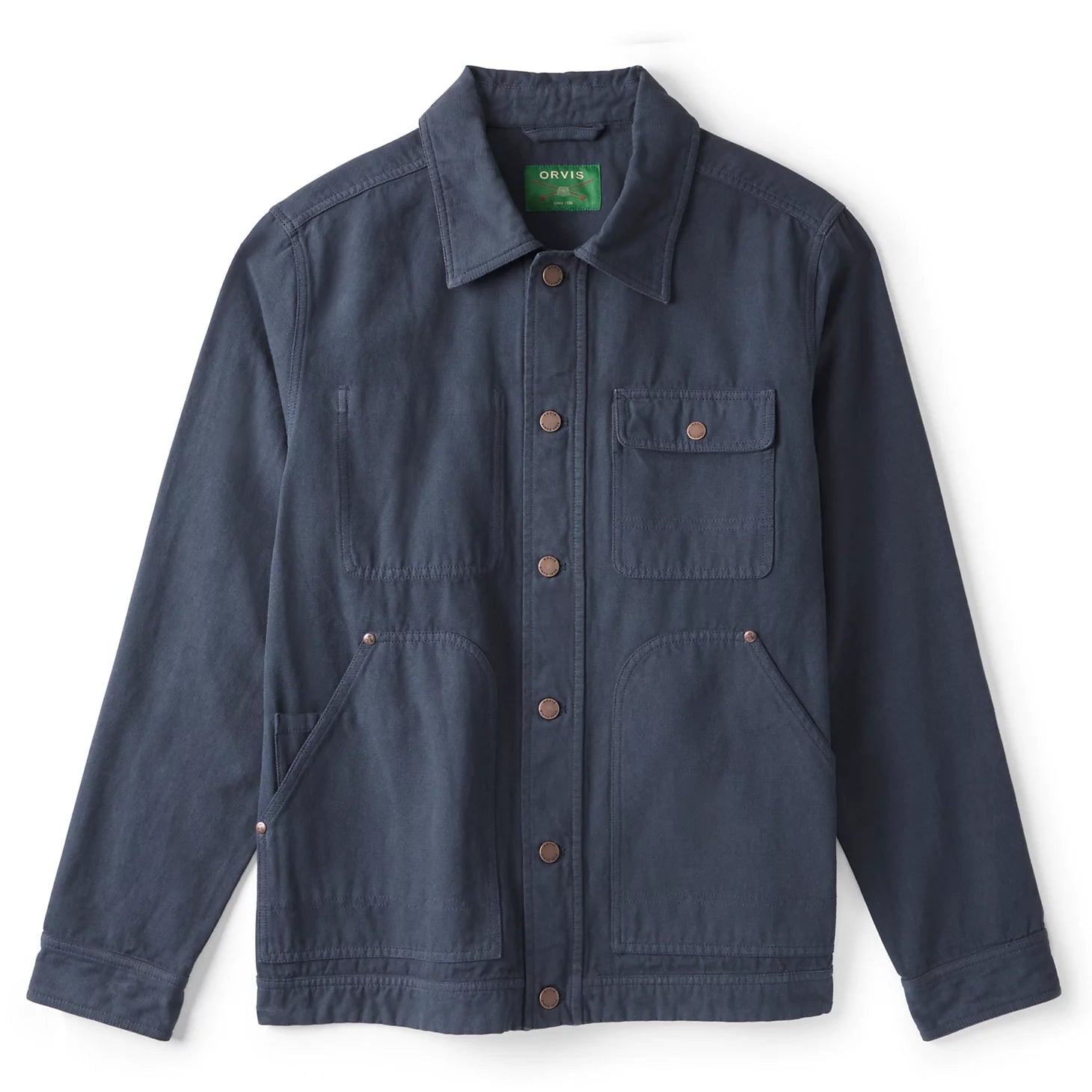 Orvis Garment-Dyed Hemp-Blend Utility Jacket