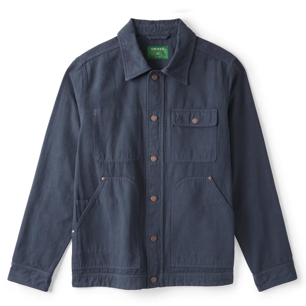 Orvis Garment-Dyed Hemp-Blend Utility Jacket