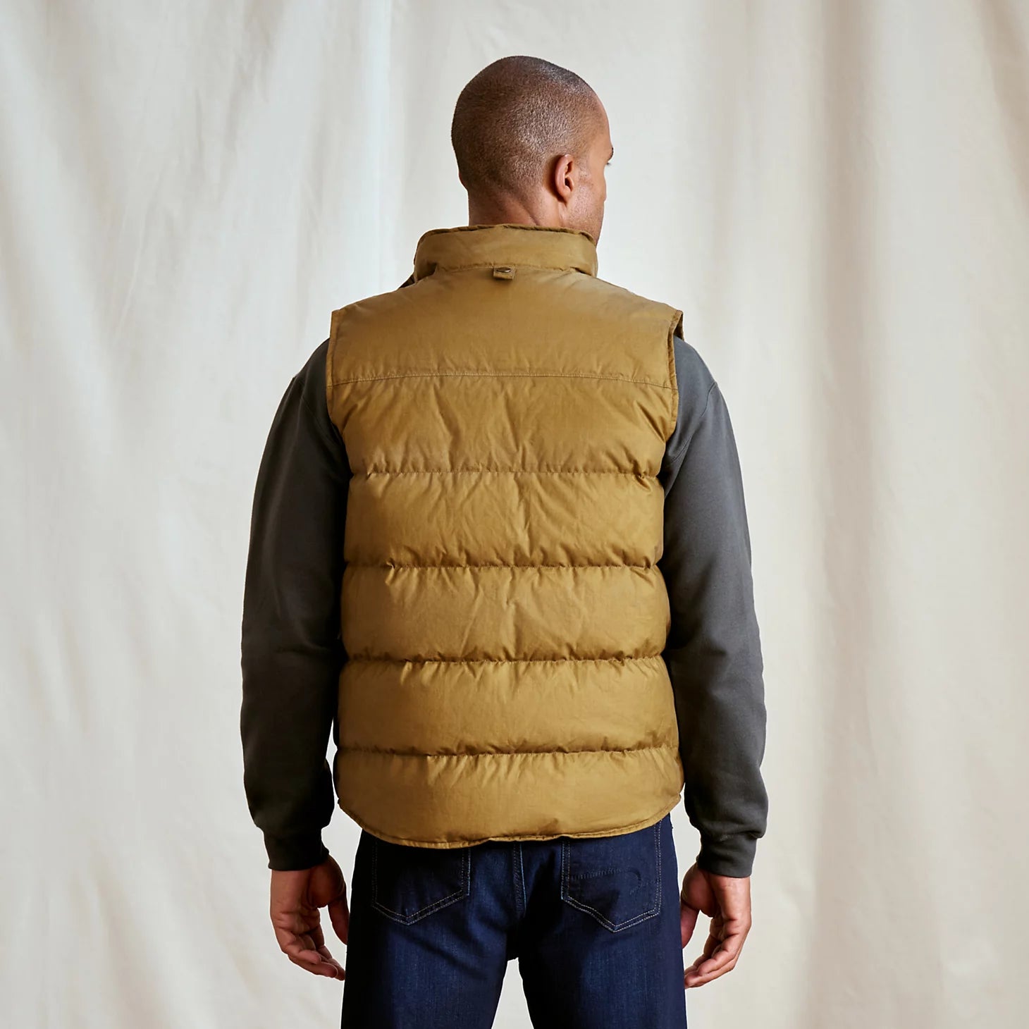 Orvis Waxed Down Puffer Vest