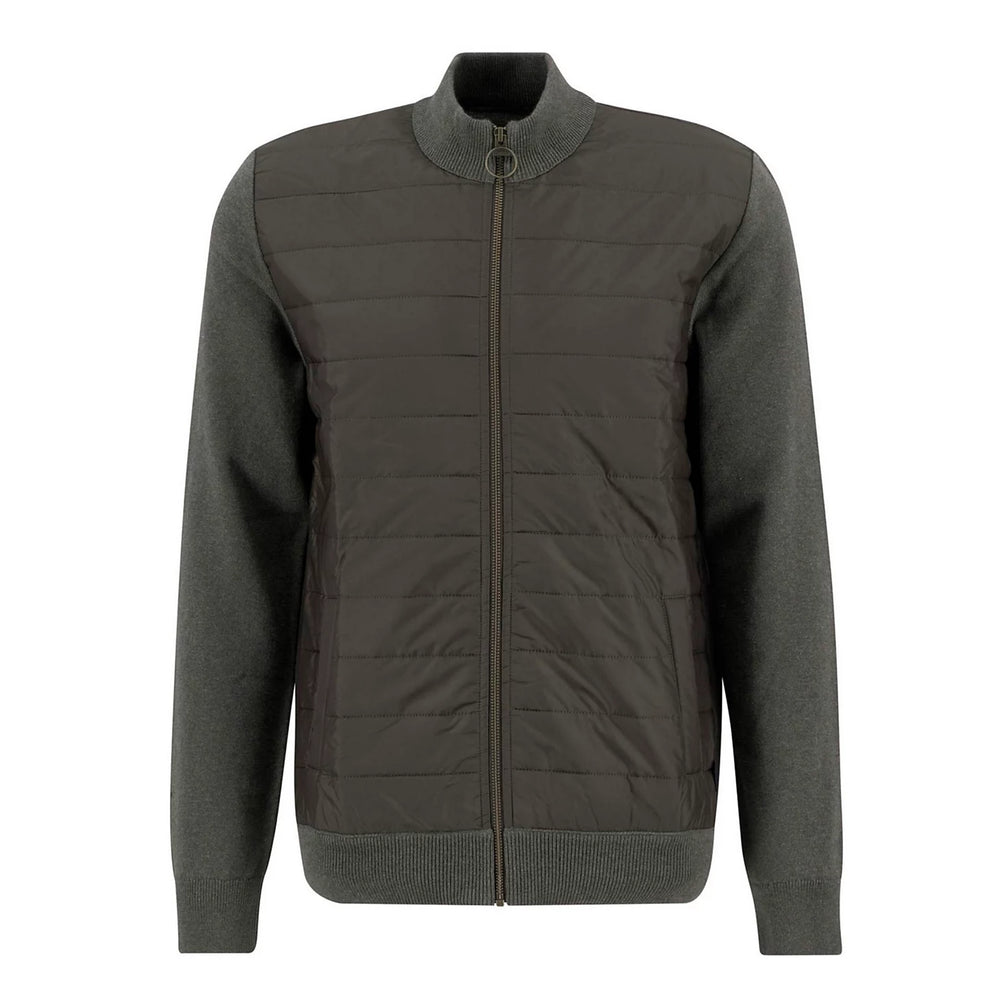 Orvis Barbour® Essential Carn Baffle Zip-Through Knitted Sweater