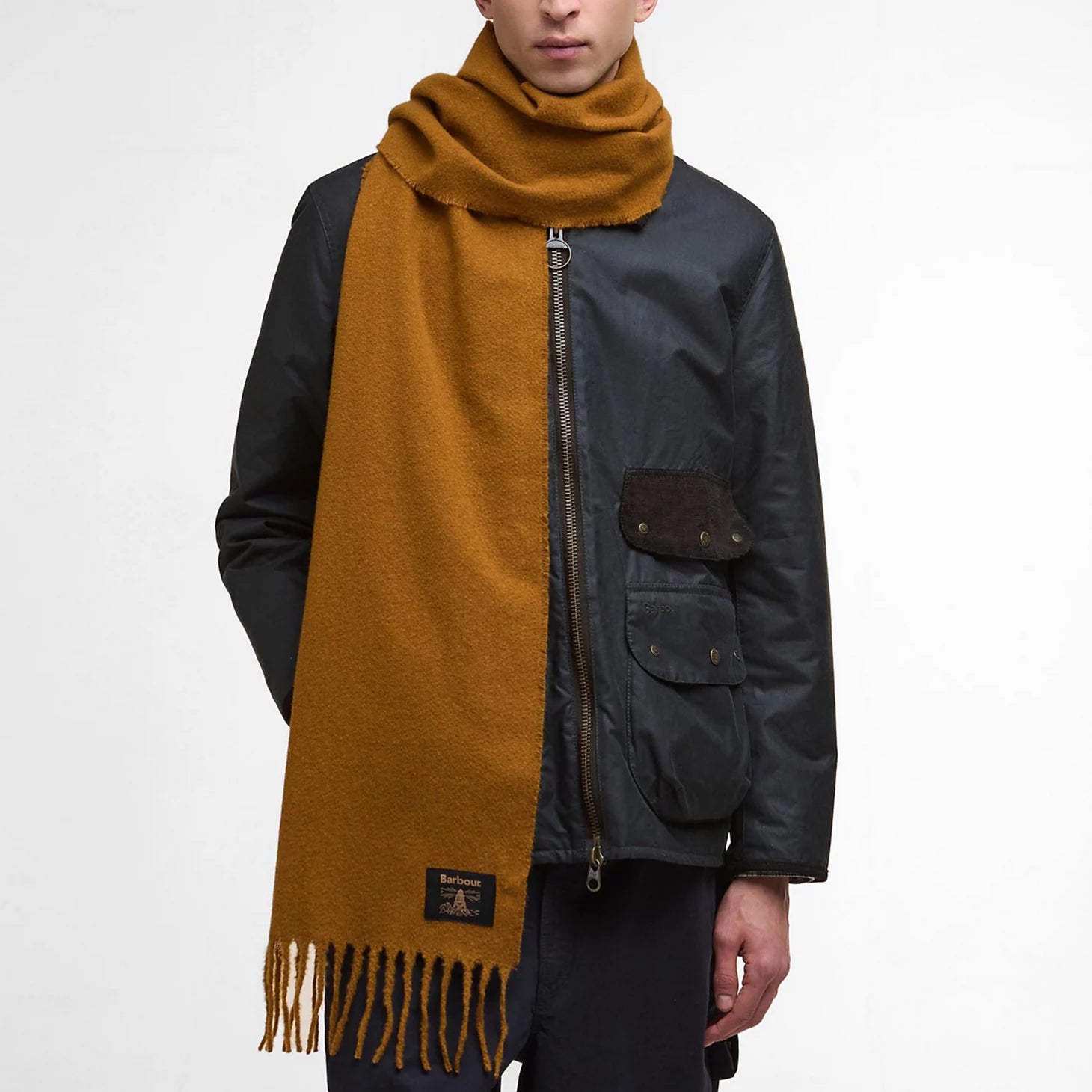 Orvis Barbour® Brandy Bouclé Scarf