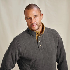 Orvis Men's Battenkill Quilted 1/4-Snap Sweatshirt