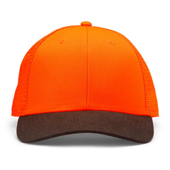 Orvis Blaze Orange Waxed Brim Mesh Cap