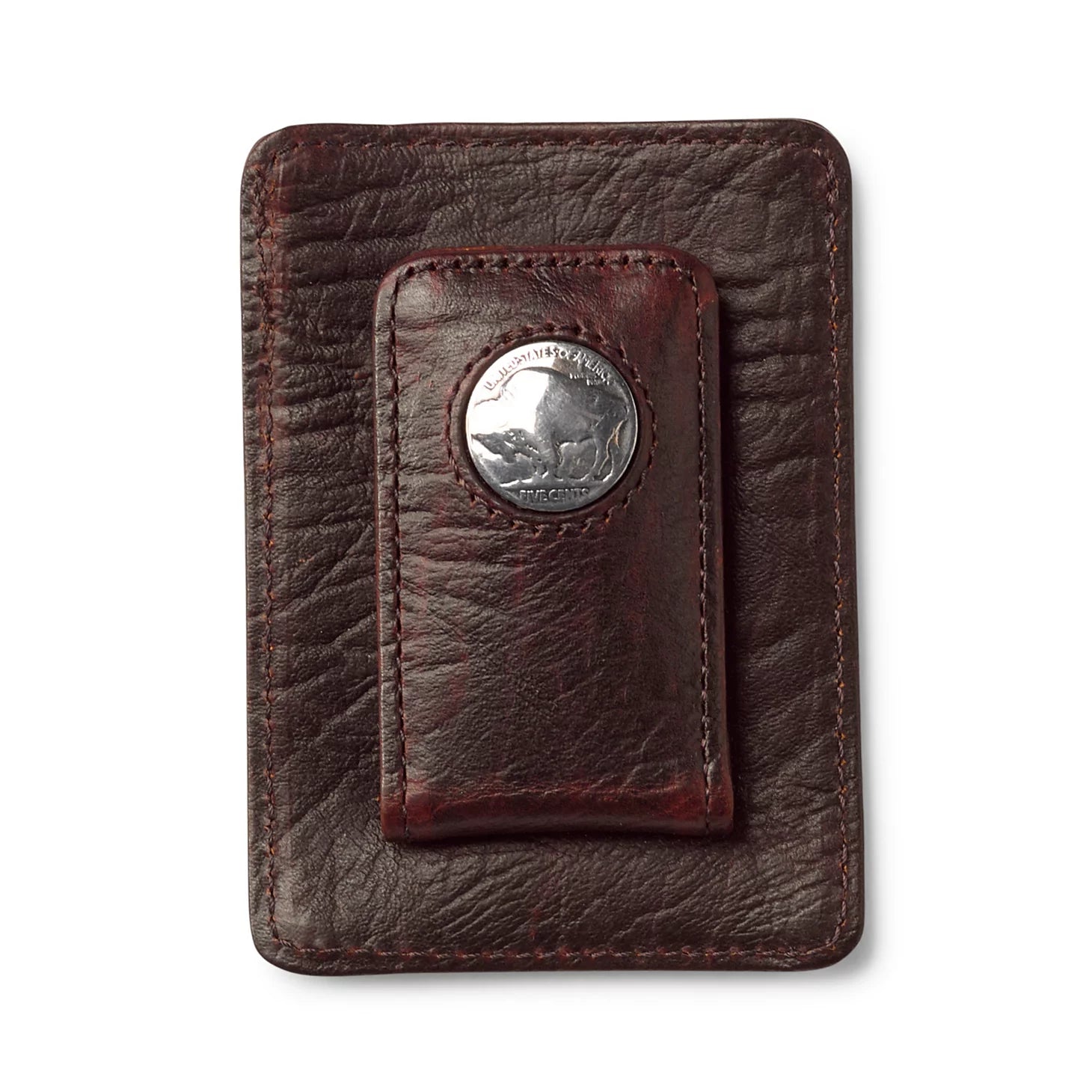 Orvis Bison Buffalo-Nickel Money Clip