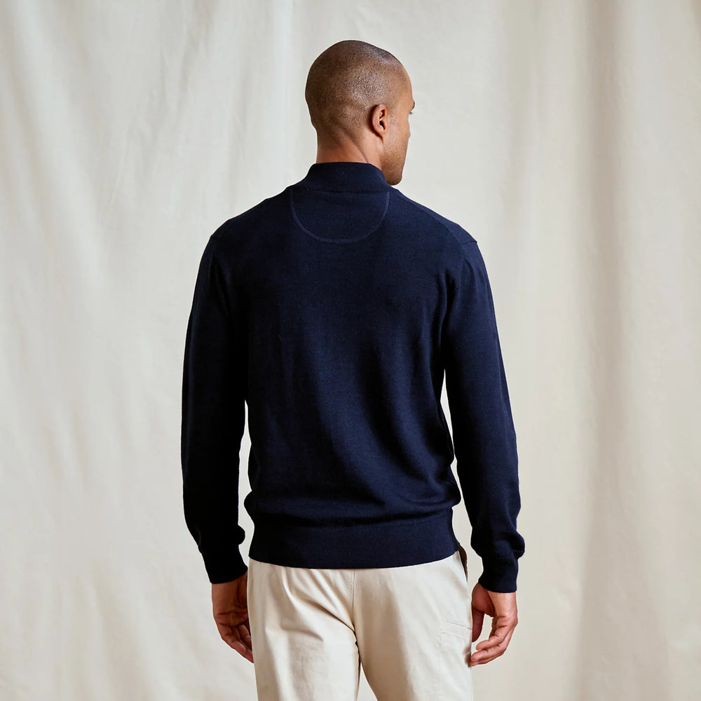 Orvis Merino Button Mockneck Sweater