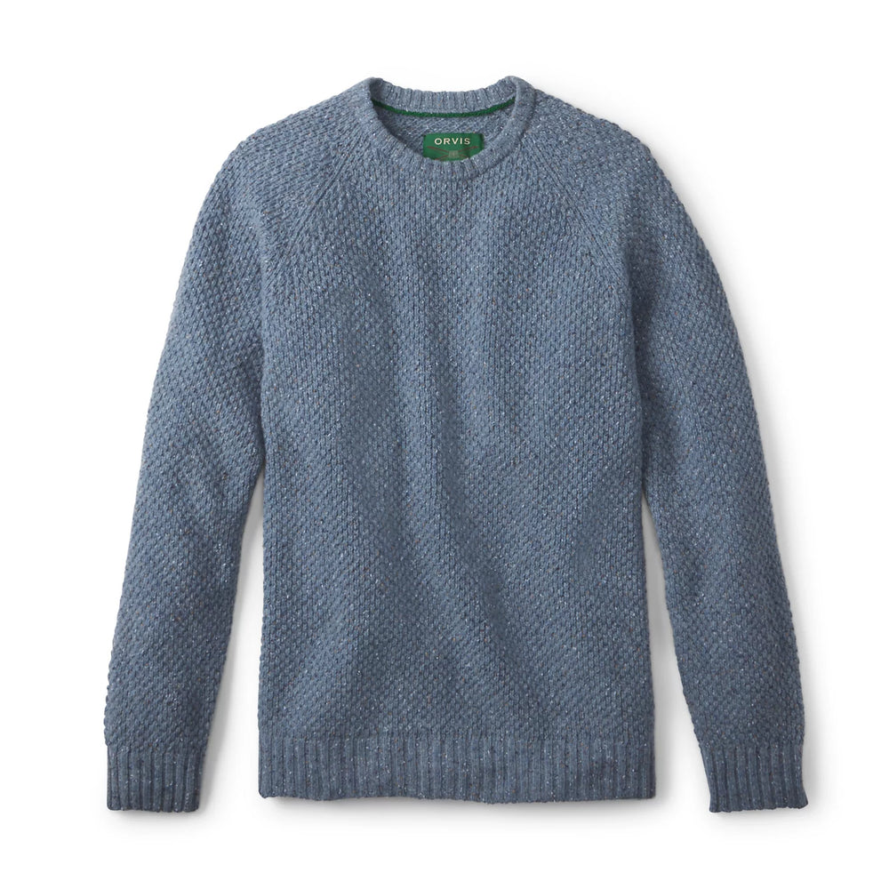 Orvis Moss Stitch Crewneck Sweater