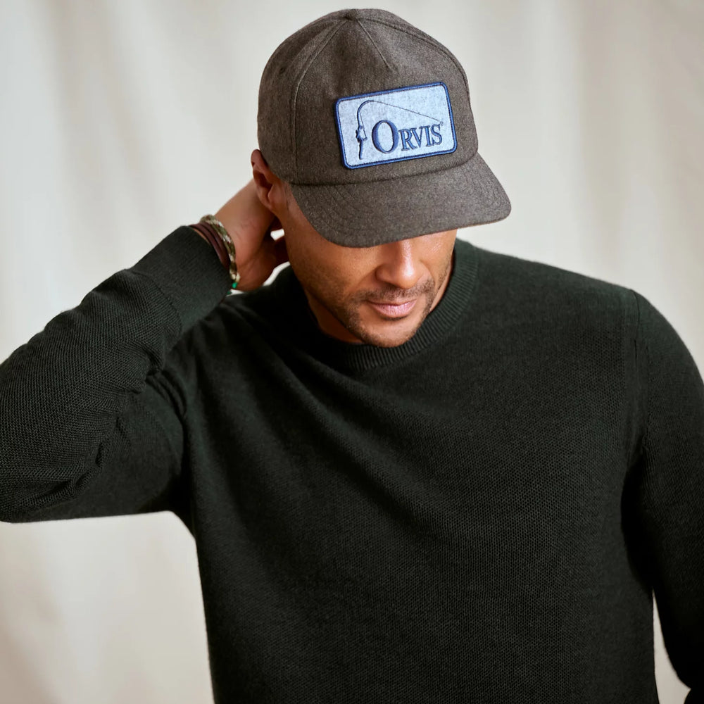 Orvis Merino Piqué Crewneck Sweater