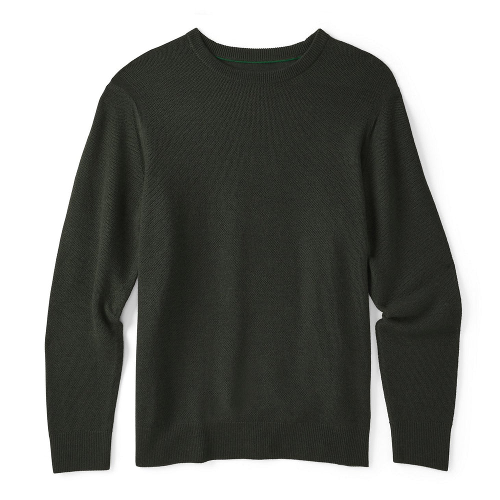 Orvis Merino Piqué Crewneck Sweater