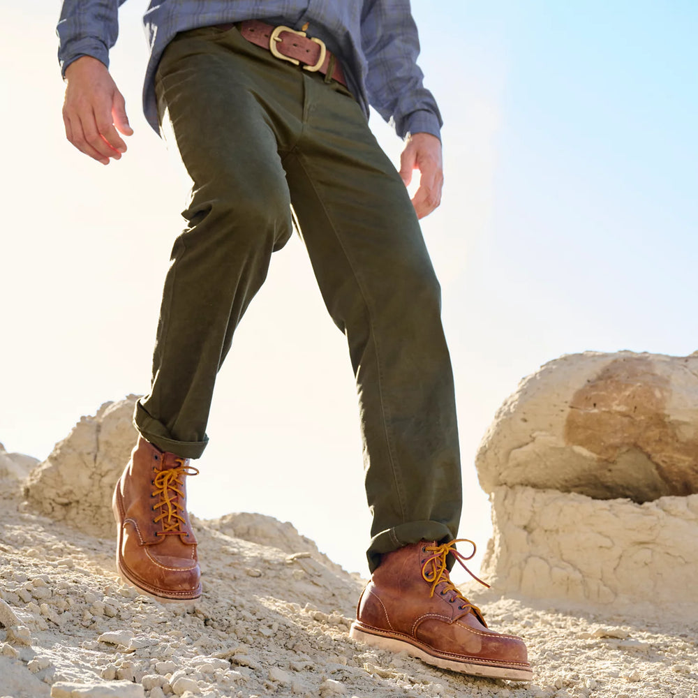 Orvis Red Wing 6" Classic Moc Copper Rough & Tough Boots