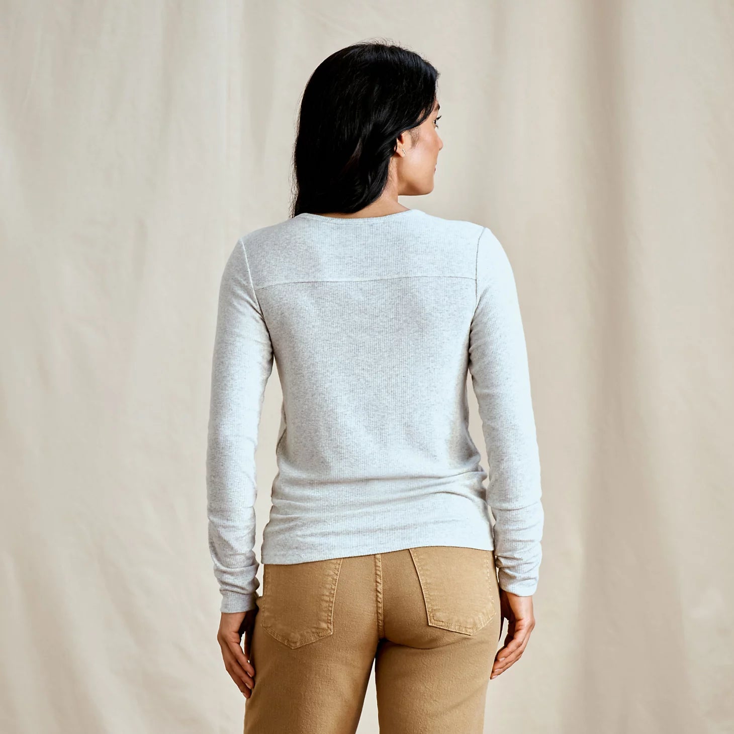 Orvis Ribbed Henley Long-Sleeve Tee