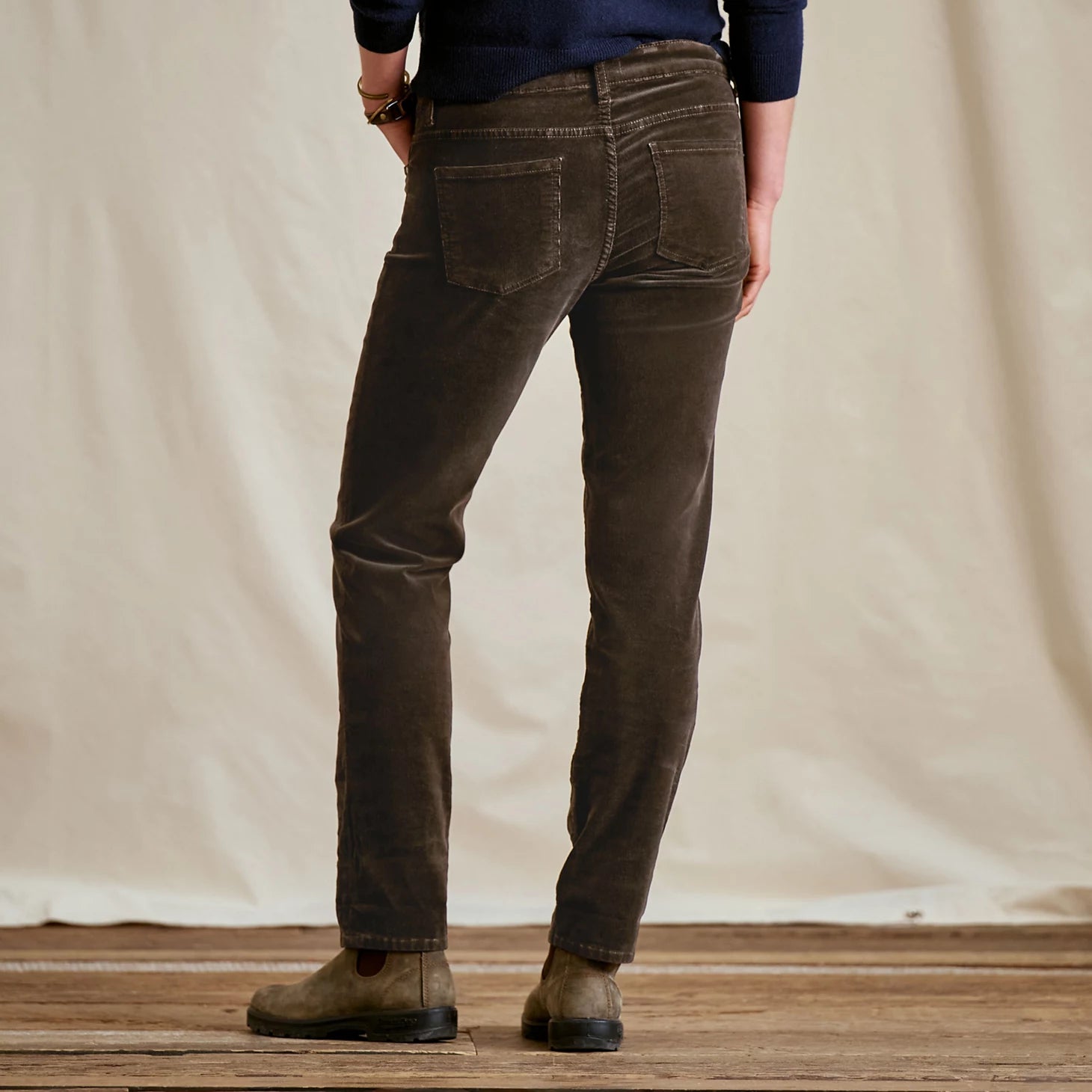 Orvis Kut from the Kloth® Catherine Mid-Rise Boyfriend Cords