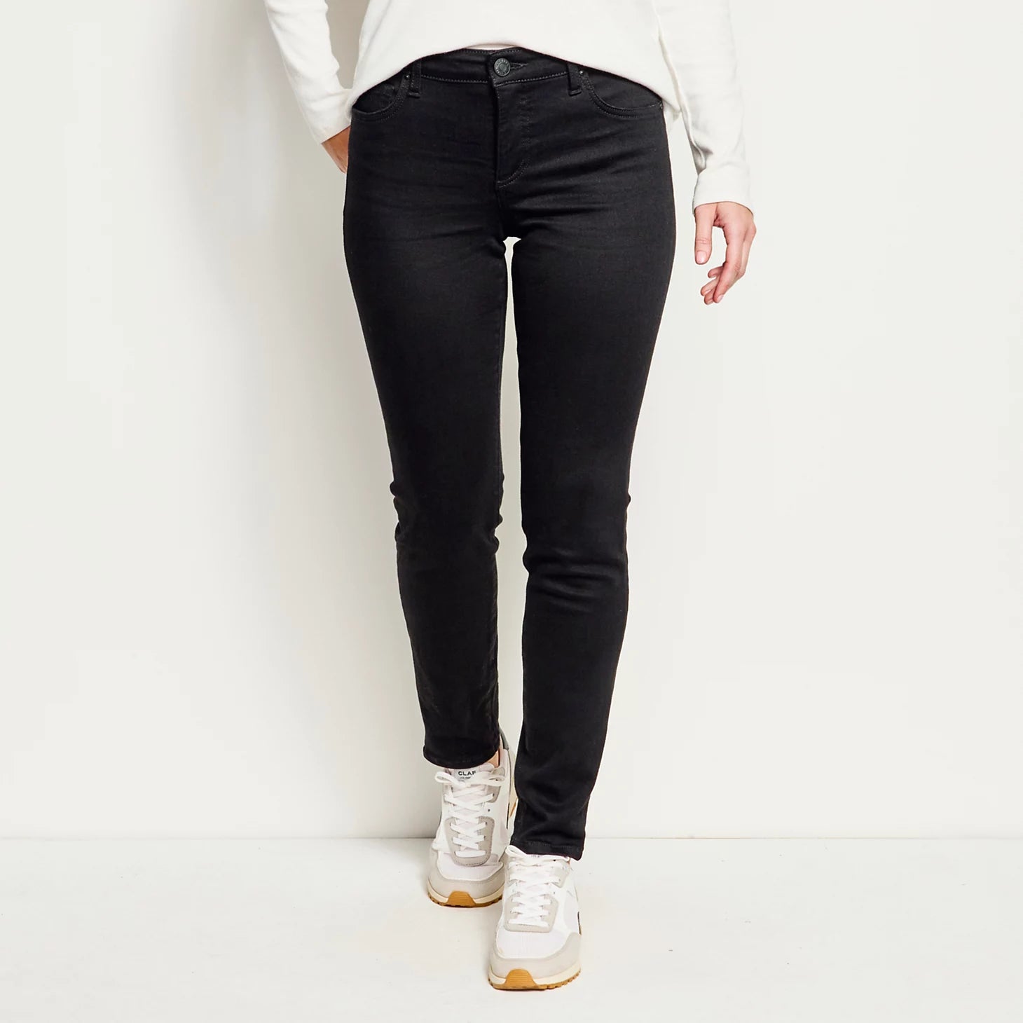 Orvis Kut from the Kloth® Diana High-Rise Fab Ab Relaxed Skinny Jeans