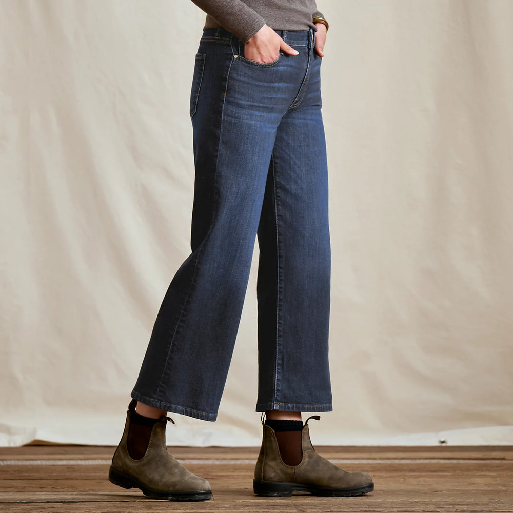 Orvis Kut from the Kloth® Charlotte Denim Wide-Leg Cropped Jeans