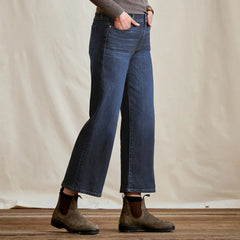 Orvis Kut from the Kloth® Charlotte Denim Wide-Leg Cropped Jeans