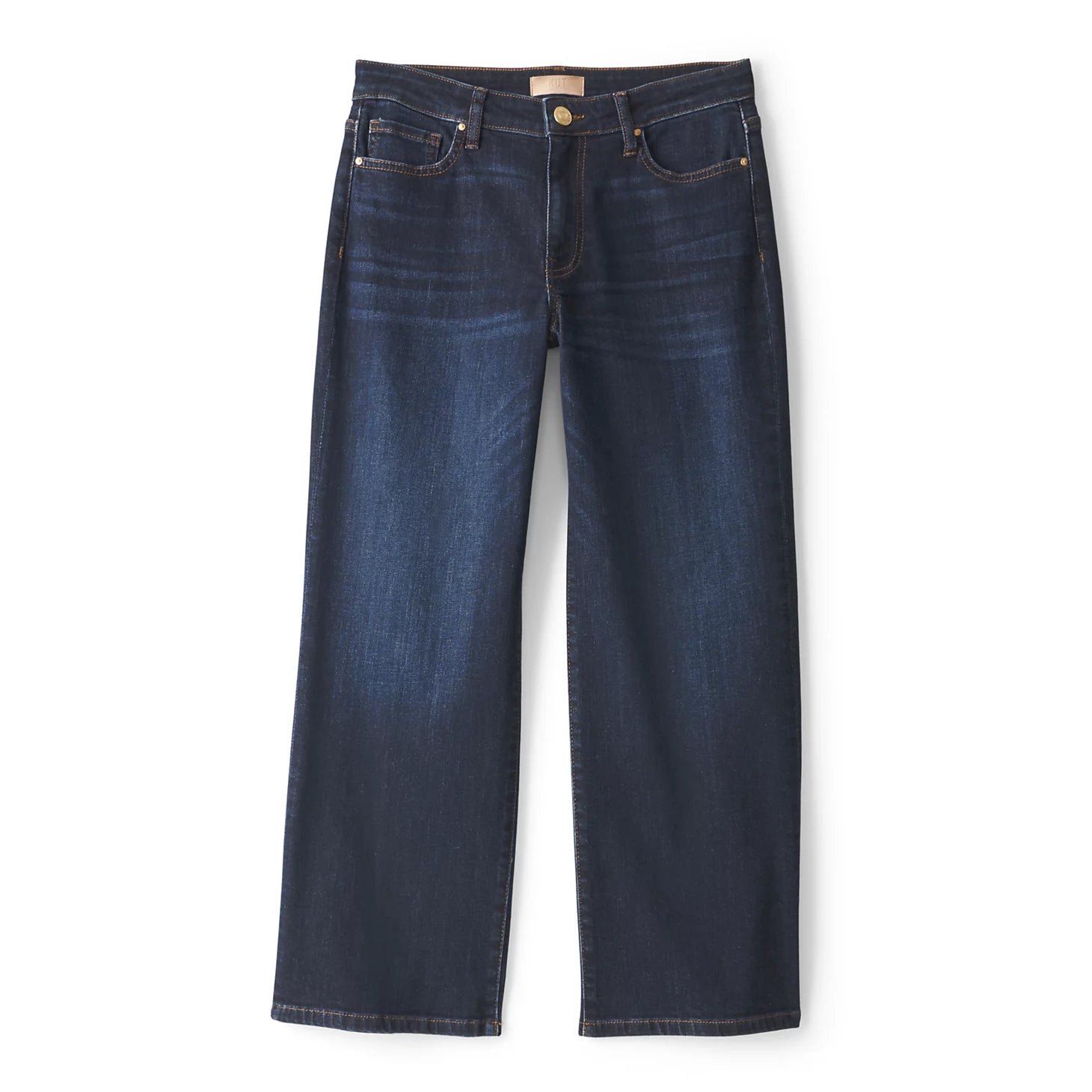 Orvis Kut from the Kloth® Charlotte Denim Wide-Leg Cropped Jeans