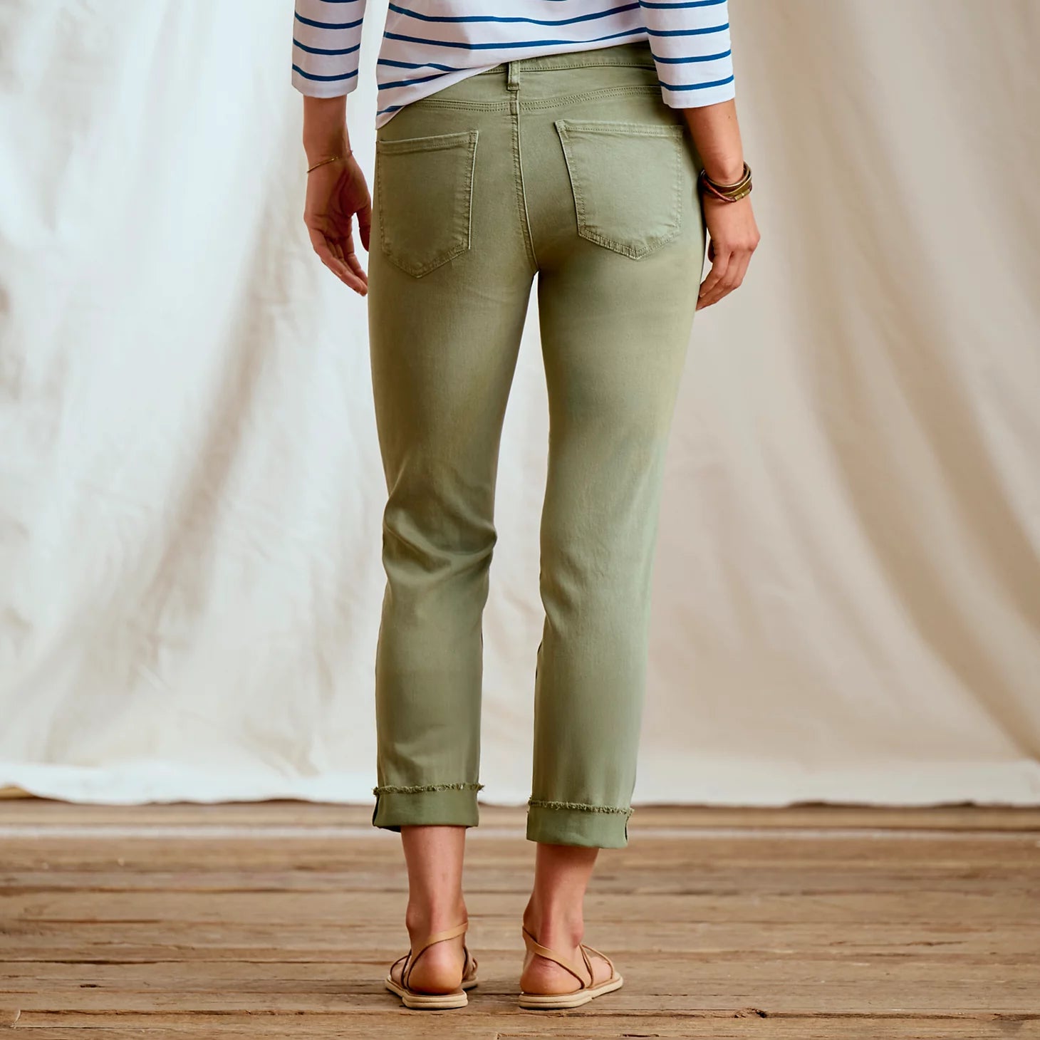 Orvis Kut from the Kloth® Amy Stretch Twill Cropped Chinos
