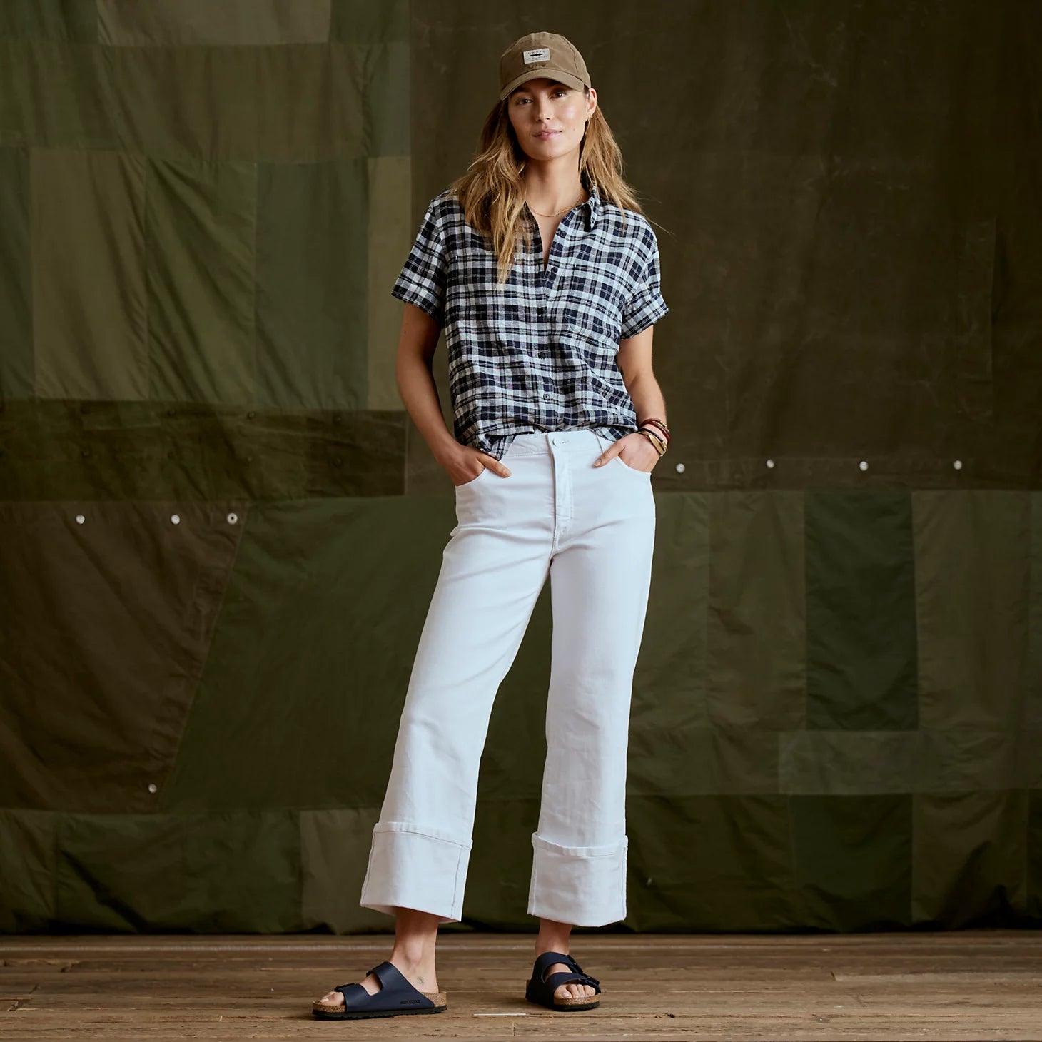 Orvis Kut from the Kloth® Charlotte High-Rise Wide-Leg Cuffed Jeans