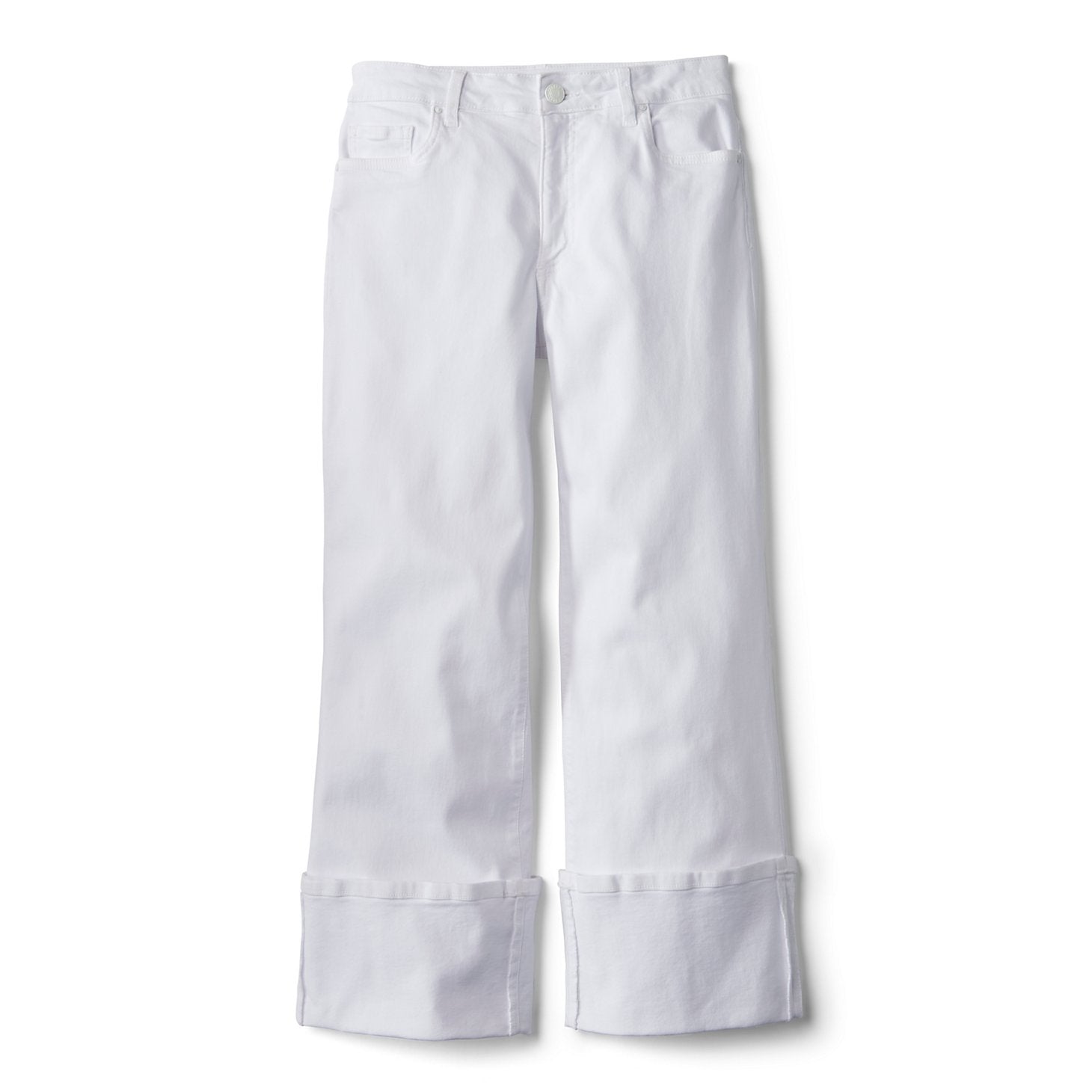Orvis Kut from the Kloth® Charlotte High-Rise Wide-Leg Cuffed Jeans