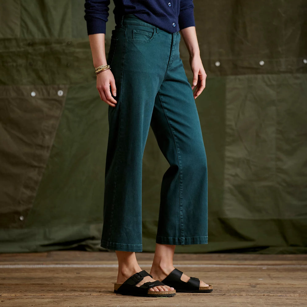 Orvis Kut from the Kloth® Charlotte Twill High-Rise Wide-Leg Jeans