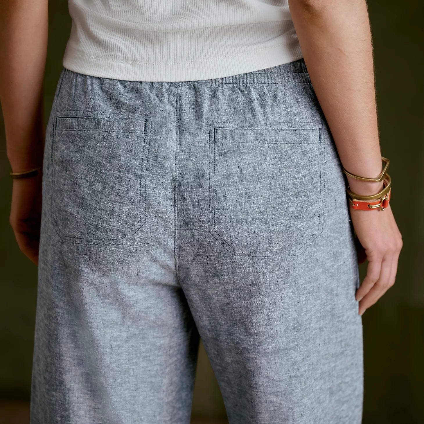 Orvis Explorer Performance Linen Wide-Leg Pants