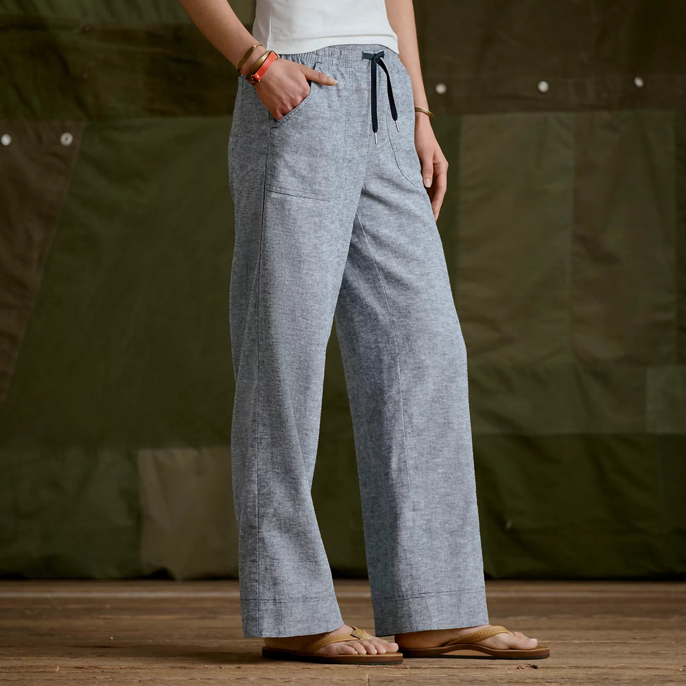 Orvis Explorer Performance Linen Wide-Leg Pants