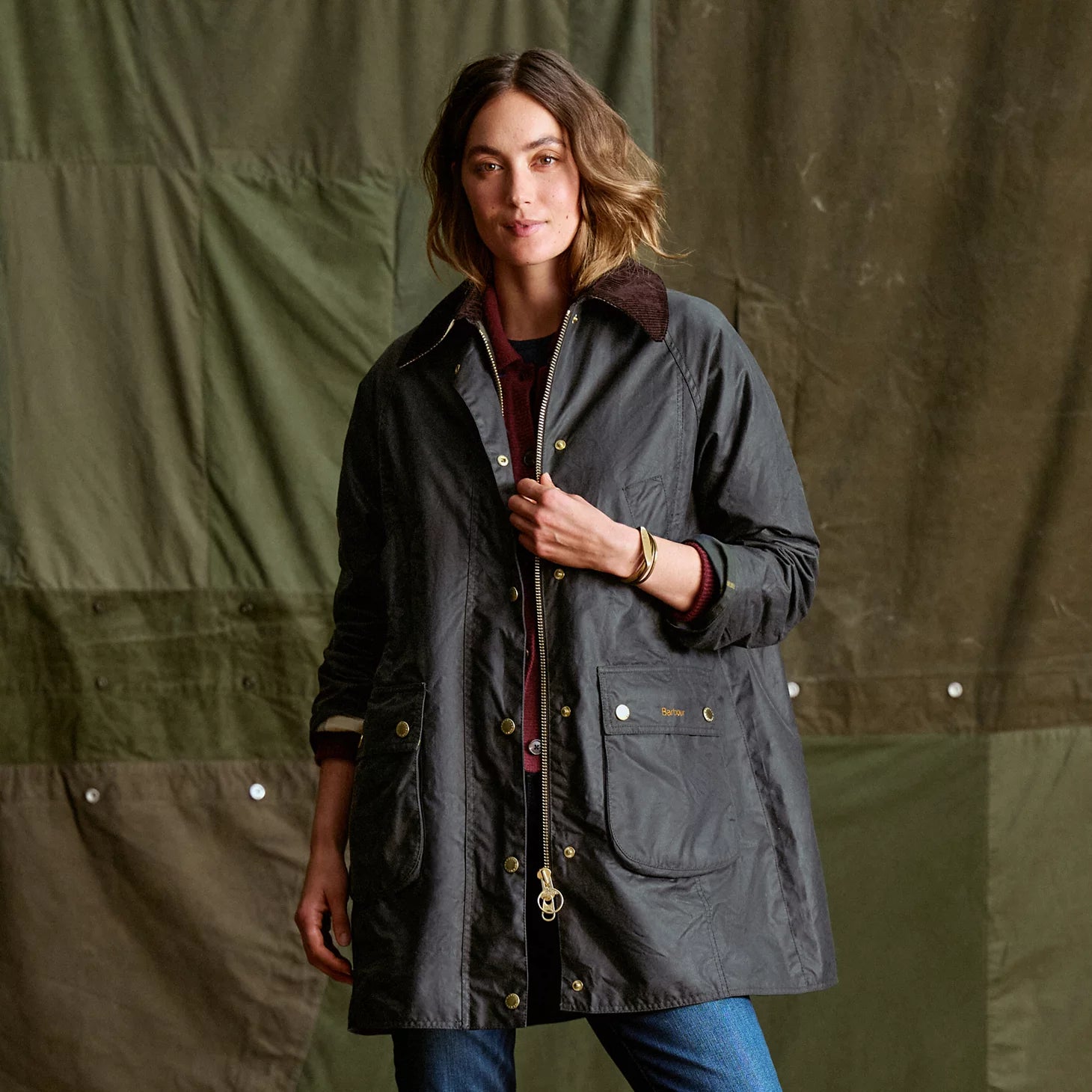 Orvis Barbour® Beadnell Waxed Long Jacket
