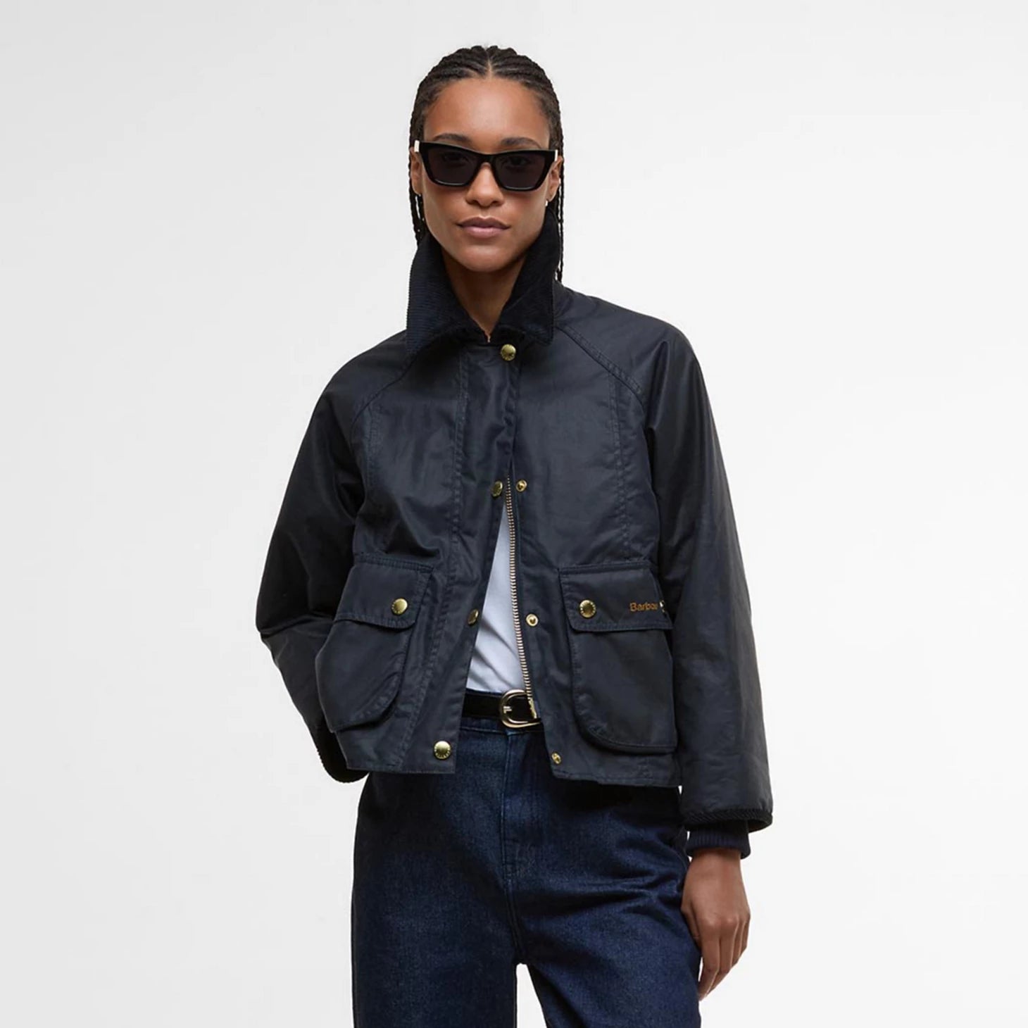 Orvis Barbour® Cropped Beadnell Waxed Jacket