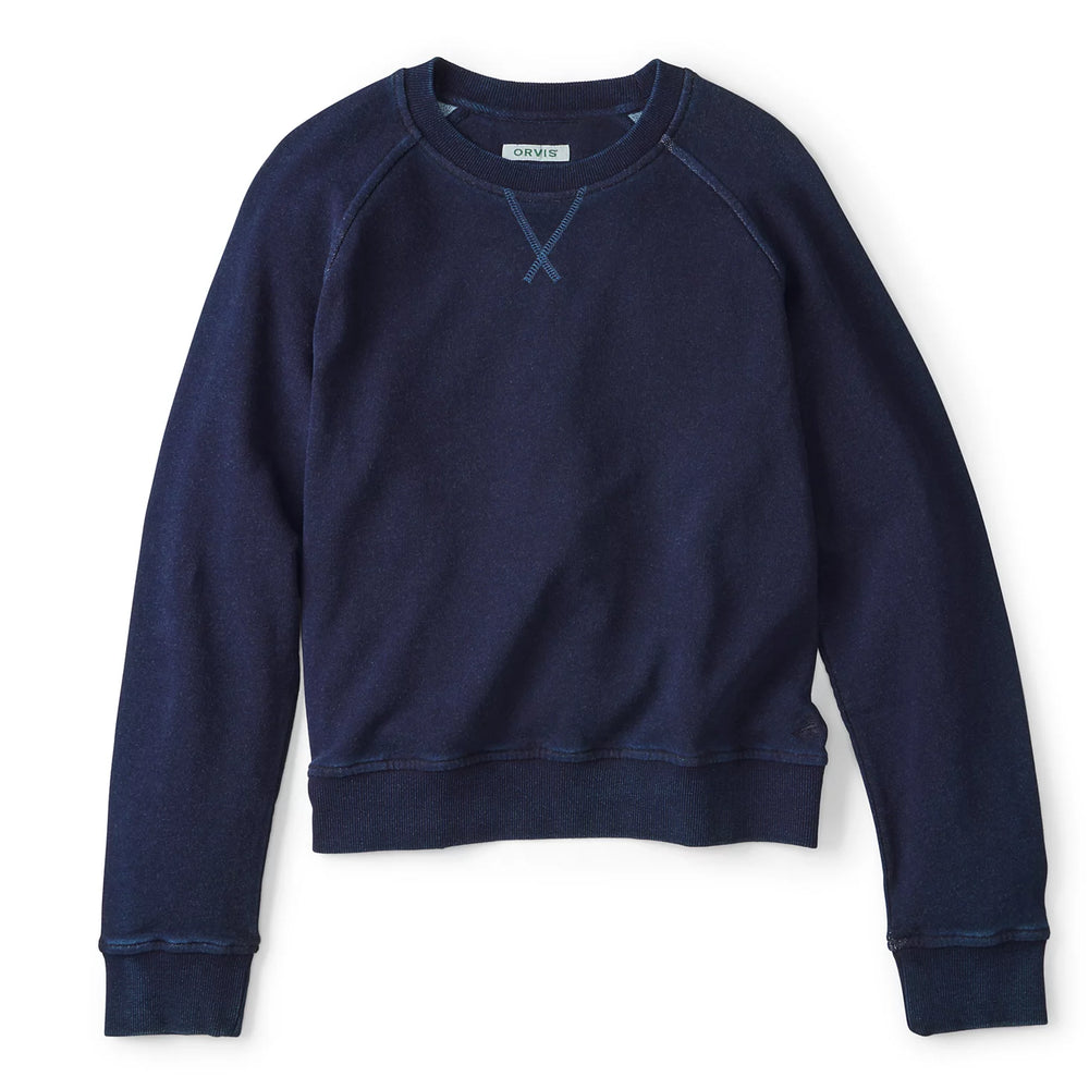 Orvis Women's Indigo Crewneck Sweatshirt