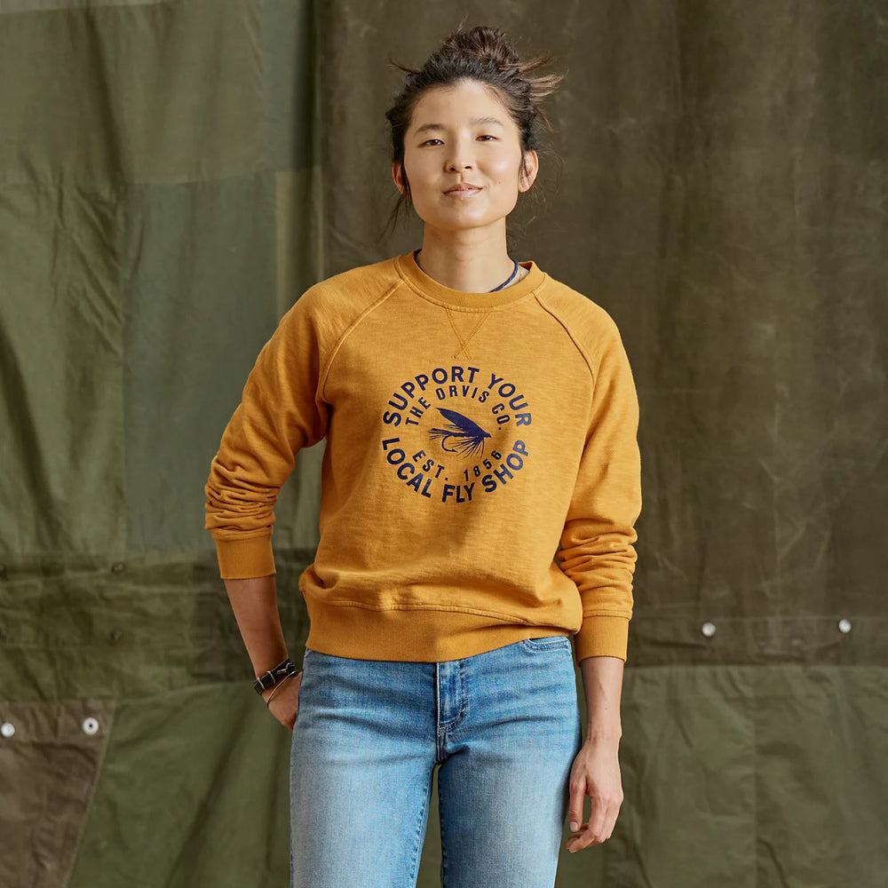 Orvis Women's Montana Morning® Graphic Crewneck Sweatshirt