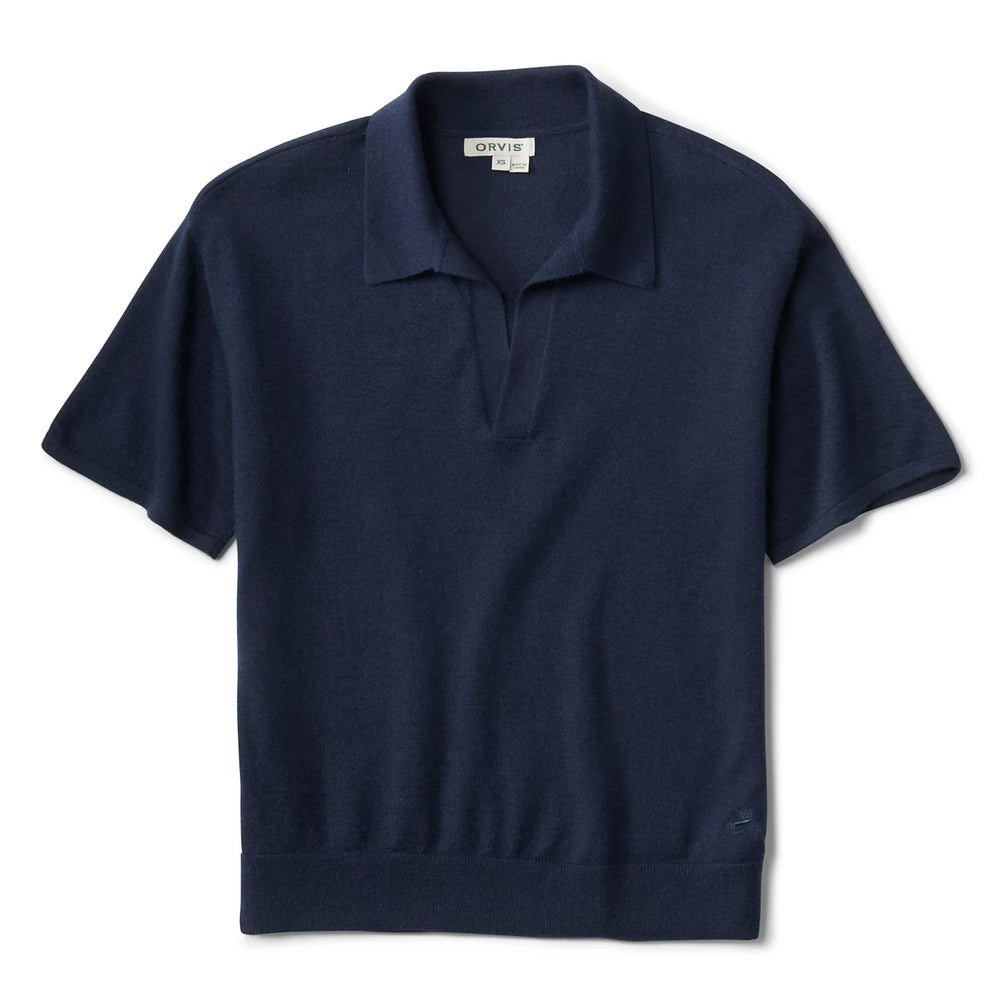 Orvis Featherweight Cashmere Polo Tee