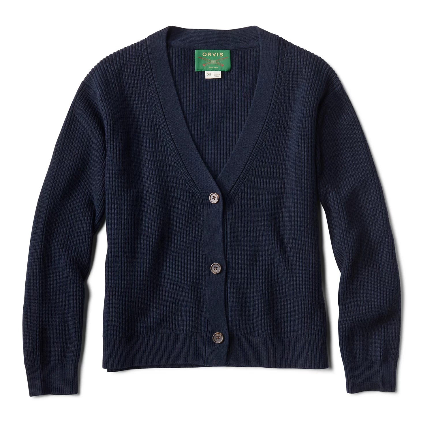 Orvis Ribbed Short Cardigan