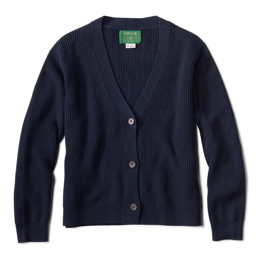 Orvis Ribbed Short Cardigan