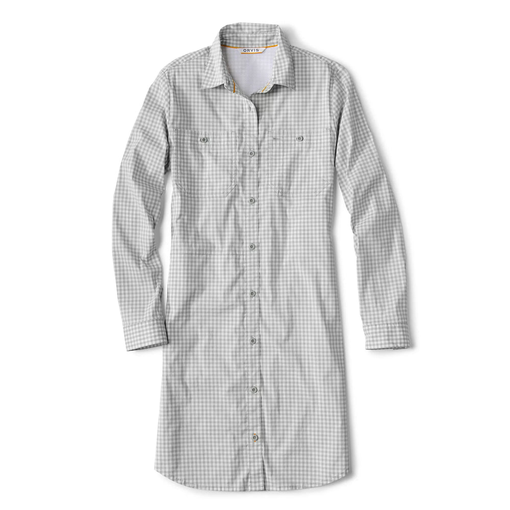 Orvis River Guide Plaid Shirt Dress